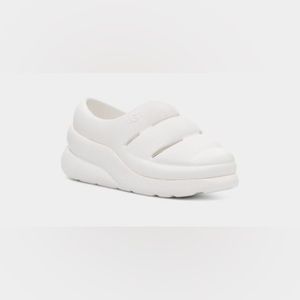 UGG Sport Yeah Women’s White Rubber Clog Size 11 NWT